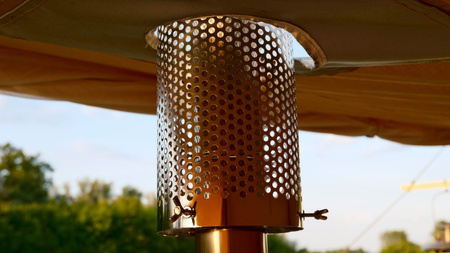 Bushman - Chimney heat shield - Fastfold Heat Protector