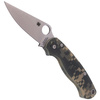 Spyderco Para Military 2 G-10 Camo Plain Folding Knife - C81GPCMO2