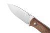 LionSteel Bushcraft Natural Canvas Micarta Knife (M4 CVN)
