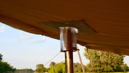 Bushman - Chimney heat shield - Fastfold Heat Protector