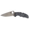 Spyderco Endura 4 FRN Gray Flat Ground Plain Folding Knife (C10FPGY)