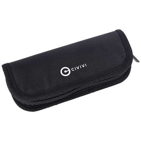 CIVIVI Brazen Burgundy G10 knife, Black Stonewashed (C2023B)