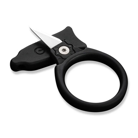 Civivi Quick Snip Black ABS with Rubber Coating, 6Cr13 (C22022A-1) neck knife