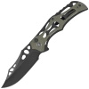 Civivi Biophase Black Aluminum / OD Green G10, Black Stonewashed Nitro-V Folding Knife (C23083C-2)