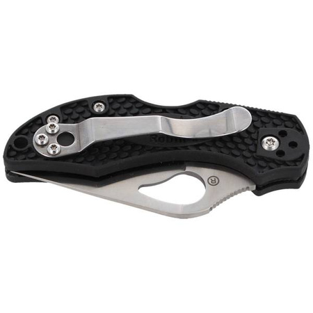 Spyderco Byrd Robin 2 FRN Black Plain Folding Knife (BY10PBK2)