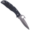 Spyderco Endela FRN Black Emerson Opener Plain Folding Knife (C243PGYW)