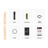 Fenix E01 V2.0 flashlight black