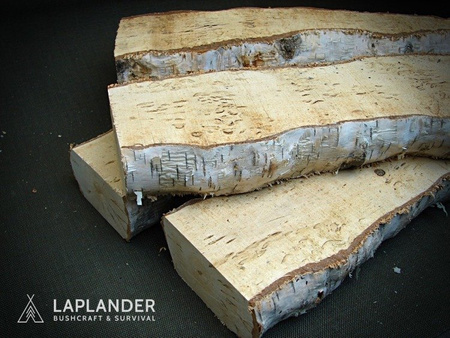 Karelian Birch Wood - Plank 25 cm