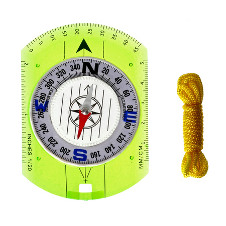 Joker cartographic compass - Lemon