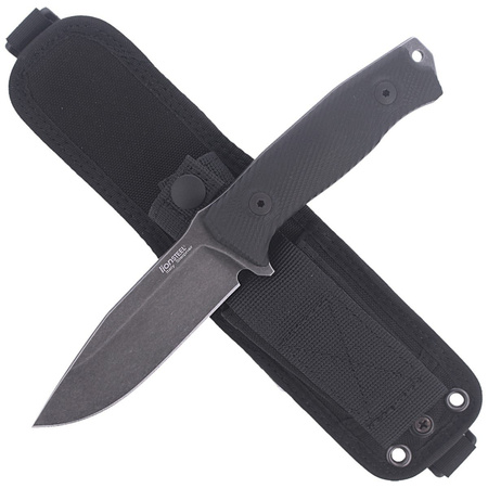 LionSteel G10 Black / Black Blade knife (M5B G10)