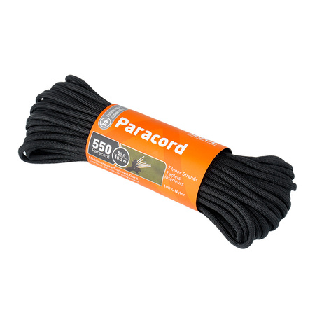 SOL - Paracord 550 cord - 15.2 m - Black