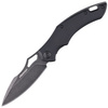 FoxEdge Sparrow folding knife, G10 Black, Stone washed, by Denis Simonutti (FE-034)