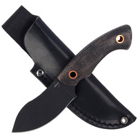 Böker Plus - Nessmi Pro Black Micarta knife by Jesper Voxnæs - (02BO066)