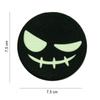 101INC - Luminous patch - Laser Cut Patch Face evil smiley glow