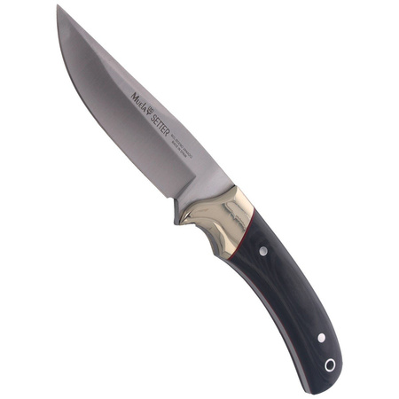 Muela Full Tang Black Micarta 110mm Hunting Knife (SETTER-11M)