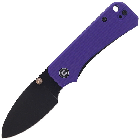 CIVIVI Baby Banter Purple G10, Black Stonewashed by Ben Petersen (C19068S-4) knife