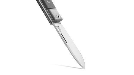 LionSteel bestMAN Carbon Fiber Folding Knife, Drop Blade (BM2 CF)