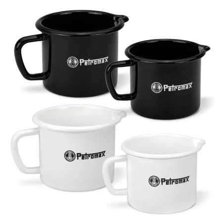 Petromax enameled milk pot 1.4L White