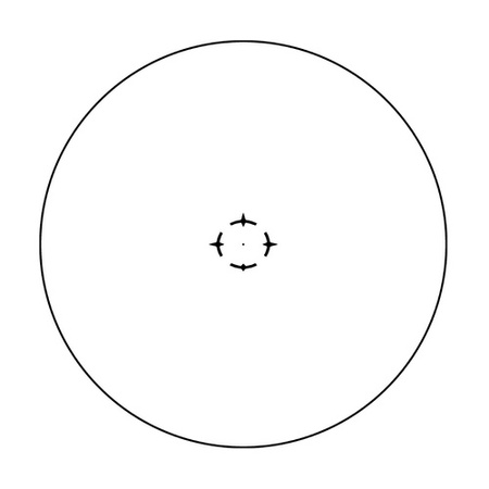 Vector Optics - Paragon 1x18 X-Mini prismatic sight - Black - SCPS-M10