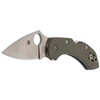 Spyderco Dragonfly G-10 Folige Green Plain Folding Knife - C28GPFG