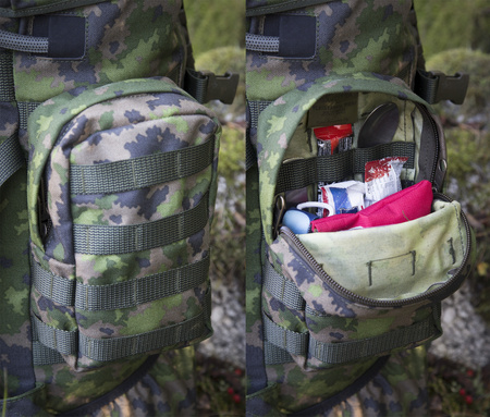 Pocket - Savotta Utility Pouch Organizer SMALL- Black