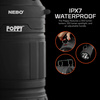 NEBO - LED flashlight and camping light - Poppy - 300 lumens - Black