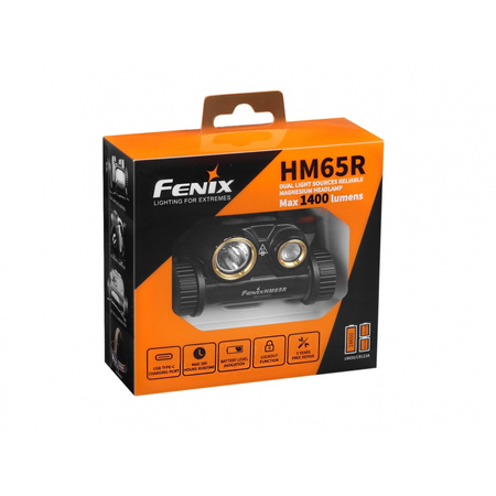 Fenix HM65R headlamp flashlight