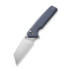 Civivi Amirite Neutral Blue G10 Folding Knife, Satin Nitro-V (C23028-1)