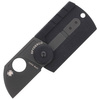 Spyderco Dog Tag Folder Knife CF/G-10 Laminate Black (C188CFBBKP)