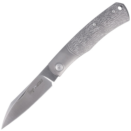 Viper Hug Titanium Wolf by Sacha Thiel Folding Knife (V5990TIW)