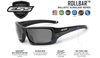 ESS - Rollbar Tactical Subdued Logo Eyewear Kit - Black - Clear / Smoke Gray - EE9018-05