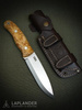 Bushcraft Boar Mk II Knife - TBS - Karelian Birch - Handmade