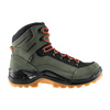 Lowa Renegade GTX mid boots - green/orange