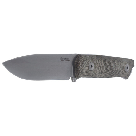 LionSteel Bushcraft Green Canvas / Stone Washed knife (B41 CVG)