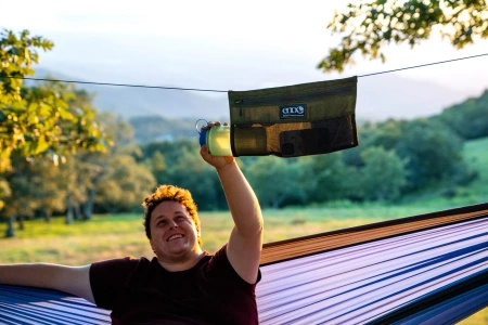Talon Hammock Organizer - ENO - Melon/Olive
