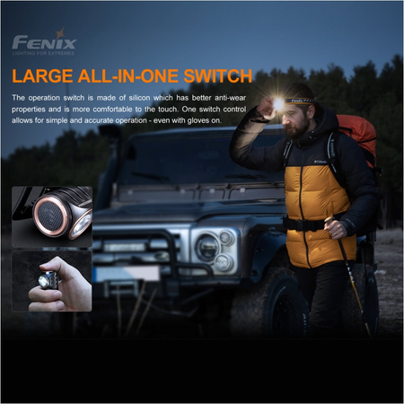 Fenix HM50R V headlamp flashlight2.0