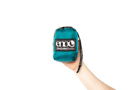 ENO DoubleNest hiking hammock - Lime/Charcoal