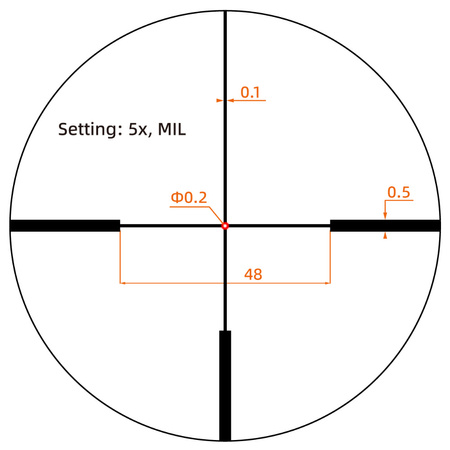 Vector Optics - Forester 1-5x SFP LPVO running telescope - 30 mm - G4 Fiber - Black - SCOC-54