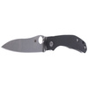 Spyderco Carbon Fiber Plain Folding Knife (C241CFP)