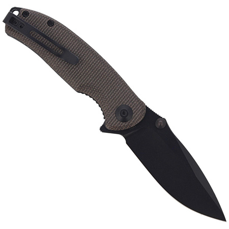 CIVIVI Pintail Dark Green Micarta, Black Stonewashed knife (C2020C)