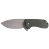 CIVIVI Elementum Flipper Knife Dark Green Micarta, Satin Finish (C907T)