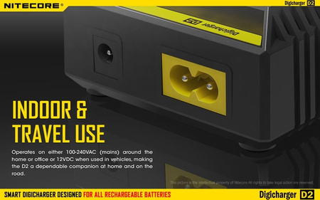 Battery charger - Nitecore Digicharger D2