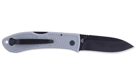 Ka-Bar 4062GY Folding Knife - Dozier Folding Hunter - Gray