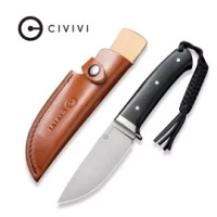 Civivi Cloud Peak Black G10, Satin Nitro-V knife (C23044-1)