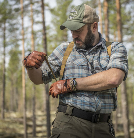 Helikon Forester trouser suspenders - Coyote