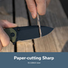 Sencut Skarnax OD Green G10, Black 9Cr18MoV folding knife (S24025-2)
