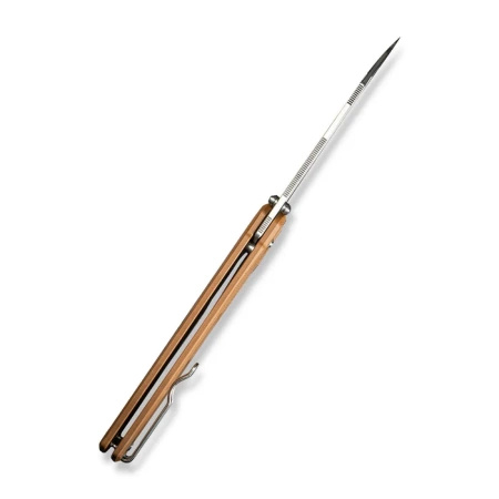 Civivi Hid Knife Brown G10, Satin 14C28N by Ostap Hel (C23008-3)