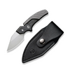 Civivi Typhoeus Black/Gray Aluminum Knife, Stonewashed 14C28N (C21036-3)