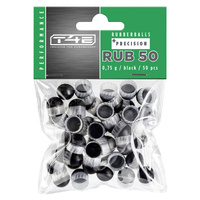 Umarex T4E RBP caliber precision rubber bullets. .50 / 50 pcs. for Umarex T4E HDR 50, HDP, TMP1, M&P9c and SFP9