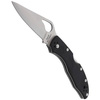 Spyderco Byrd Meadowlark 2 G-10 Black Plain Folding Knife (BY04GP2)